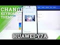 How to Set Custom Keyboard Theme on HUAWEI Y7A – Change Keyboard Theme