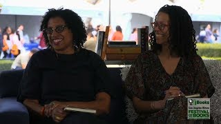 Robin Coste Lewis and Evie Shockley at the 2018 L.A. Times Festival of Books