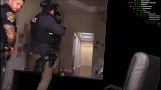 IShowSpeed Gets SWATTED While Playing Fortnite With Clix *END STREAM*