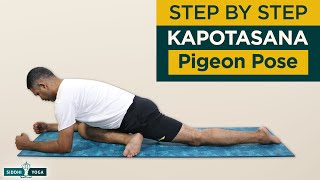 Kapotasana (Pigeon Pose) How to Do Step by Step for Beginners with Benefits and Precautions