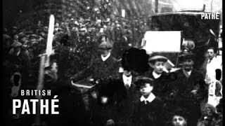 Soldiers Marching Through London Streets (1914-1918)