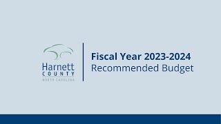 FY 24 Recommended Budget