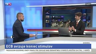 Jakub Rosa - ECB avizuje koniec stimulov