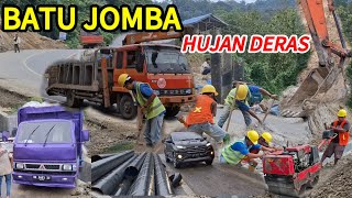 SORE INI BATU JOMBA HUJAN DERAS