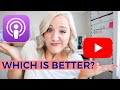 Should You Start A PODCAST OR YOUTUBE CHANNEL!? (Complete Pros And Cons Breakdown!)