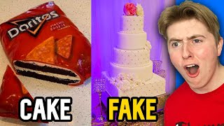 Is It Cake Or Fake Challenge