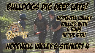 Hopewell Valley 6 Steinert 4 | Baseball Highlights