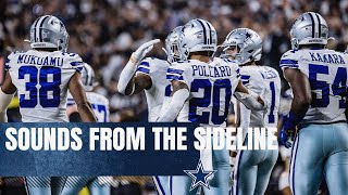 Sounds from the Sideline: Week 12 vs LV | Dallas Cowboys 2021