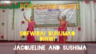 Sofwibai Buhumao Dinwi!! Bodo gospel dance by Sushima \u0026 Jacqueline!! Please see on 360P Quality!!!