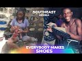 Nigeria Local Shoe Production Process in Aba