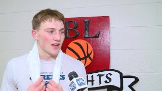 Bishop Luers senior guard Isaac Zay full practice interview 12/18/2023