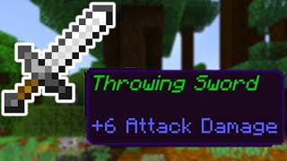 The Ultimate Minecraft Throwing Sword Tutorial