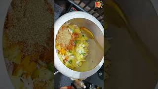 Make puffed salted rice in cooker in just 5 minutes - namkeen chawal recipe in cooker Tehari recipe