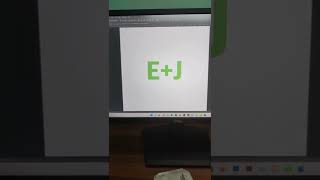 E + J Logo design How is the design #logodesigner design