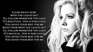 Avril Lavigne - Lights Out lyrics unreleased Head Above Water song