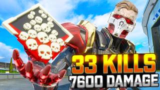 INSANE Revenant 33 KILLS and 7K Damage Apex Legends