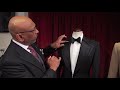 black dinner jacket by savile row tailors maurice sedwell