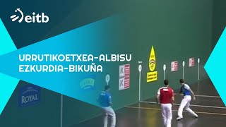 PILOTA (2023-01-06) Binakako Txapelketa. Urrutikoetxea-Albisu / Ezkurdia-Bikuña