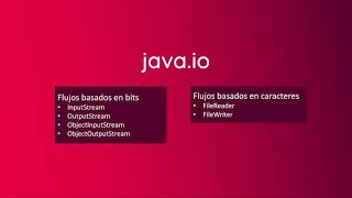 2 - Java I/O, FileInputStream/FileOutputStream, ObjectIntputStream/ObjectOutputStream