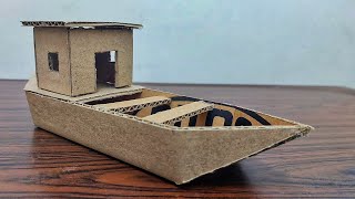 How To Make A Boat Models With Cardboard