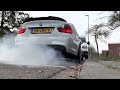 430hp stage 3 bmw e90 335d cold start straight pipe