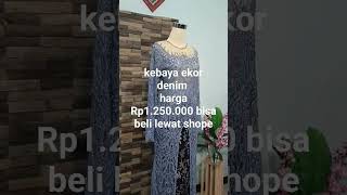 kebaya akad (bahan santili) termurah  #tutorial #wedding #kebayapengantin #pengantin # #kebaya