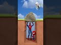 GTA V Stone Trap Challenge: Spidey Vs Captain America #gta