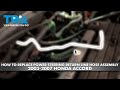 How to Replace Power Steering Return Line Hose Assembly 2003-2007 Honda Accord