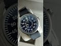 LACO Fliegeruhr Aachen Blaue Stunde 42mm Unboxing