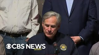 Texas Gov. Greg Abbott calls Uvalde school shooting \