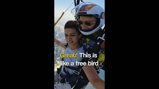 Kriti Sanon Doing Sky Diaving #shortsvideo #viralvideo