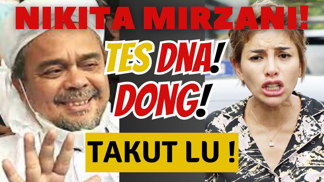 NIKITA MIRZANI KASUS LAMA TERUNGKAP KEMBALI ‼️ RIZIEQ SHIHAB TES DNA ‼️ ...