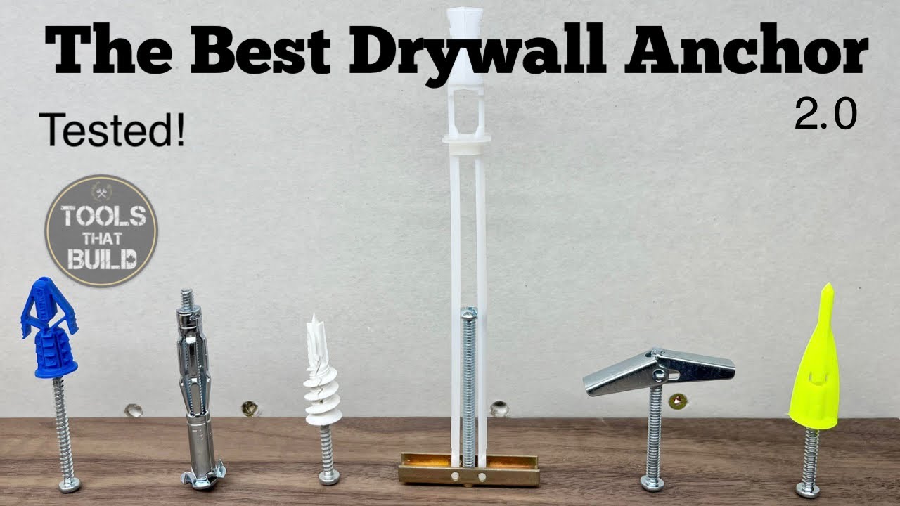 The Best Drywall Anchor Plug Inserts // Tested - YouTube