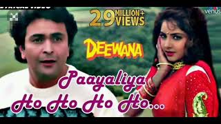 Payaliyan Oh Ho Ho Ho (HD) | Deewana On | Rishi Kapoor | Divya Bhartu | Filmigaane | 90's Love Song