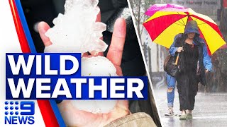 Queensland hit with wild weather | 9 News Australia