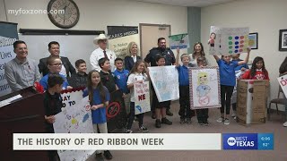 Students learn the history behind Red Ribbon Week