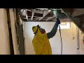 mold remediation in a basement start to finish