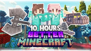 We spent 10 hours in Duo Better Minecraft