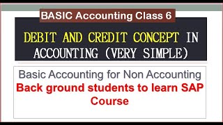 Chanu SK Basic Accounting Class 6| Debit and credit Concept in Accounting