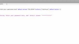 How to build a password and user protected application