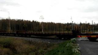 Railroad crossing at Vantaa, Finland