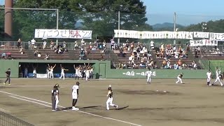 2022.9.10【南地区CS第1戦】栃木ゴールデンブレーブス 石川慧亮 先制タイムリー