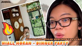 First time reacting to Niall Horan's new song " Dinner Party" | AJ (video reaction)