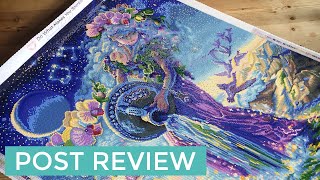 DIAMOND ART CLUB post review | Aquarius - Josephine Wall