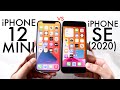 iPhone 12 Mini Vs iPhone SE 2020! (Comparison) (Review)