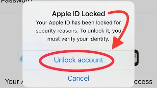 (UNLOCK APPLE ID ) Fixed This Apple iD Has Been Locked For Security Reasons. (IOS 16) LATEST (2023)