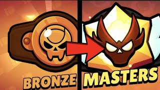 Subo 2 Rangos en este video!! | De Bronce a Maestro | Brawl stars |#3