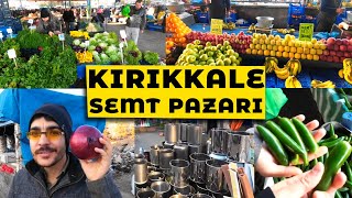 #Kırıkkale semt #pazarı Yeni mahalle pazartesi pazarı #vlog