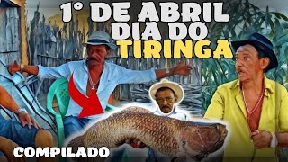 1° DE ABRIL: 8 MAIORES MENTIRAS DO TIRINGA 😂 | COMPILADO