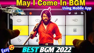 KGF Chapter 2 : Rocky Bhai Helicopter Entry BGM By SB GALAXY | Walkband App | Simply Piano
